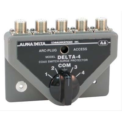 Delta-4 (4 positions) Antenna switch UHF female